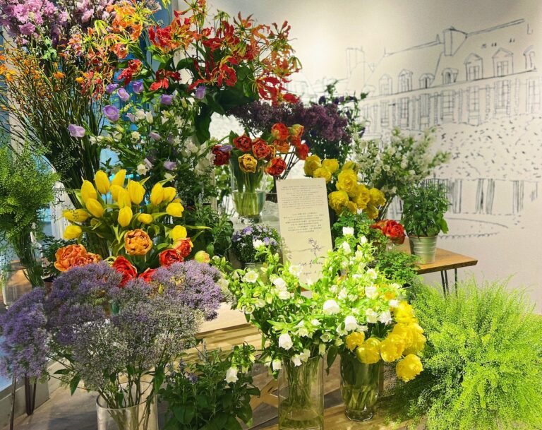 【法式花藝】agnès b. RUE DE MARSEILLE 生活旗艦店花藝展