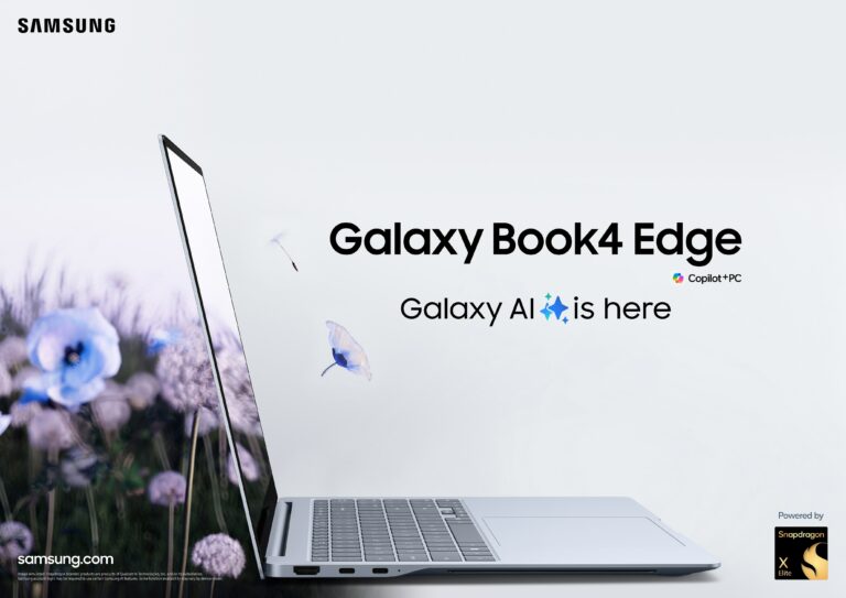 Galaxy Book4 Edge：Samsung新世代AI手提電腦 進一步擴展Galaxy AI 生態系統