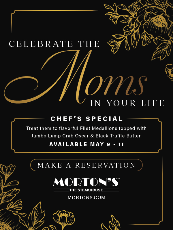 Morton’s The Steakhouse 呈獻母親節限定牛柳 以無敵維港海景與美饌獻上最真摯謝意