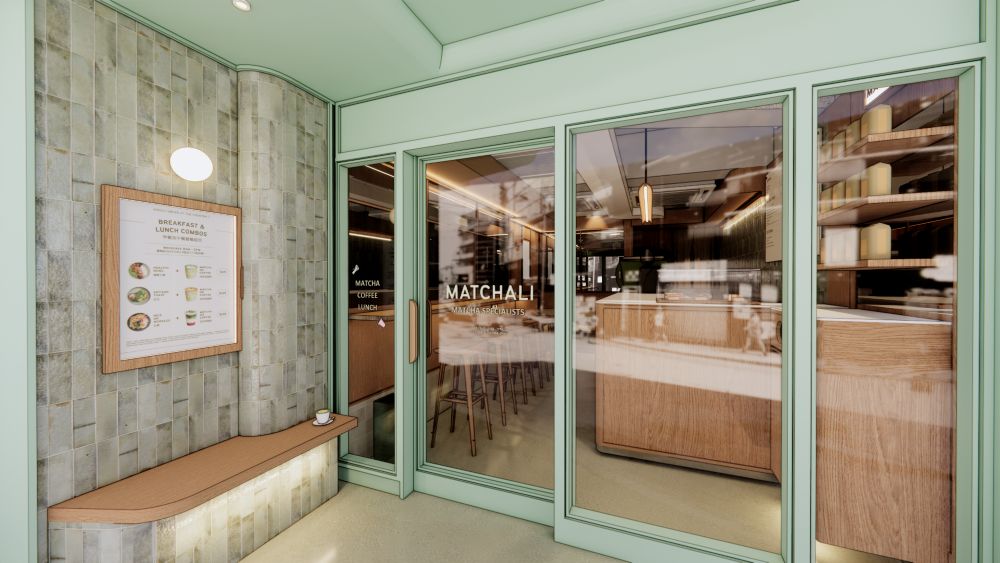 本地人氣抹茶品牌Matchali進駐中環擺花街 將「Matcha Bar」融入社區 以茶道級抹茶、儀式美學與社群連結，於鬧市中構築一處身心療癒的城市綠洲。